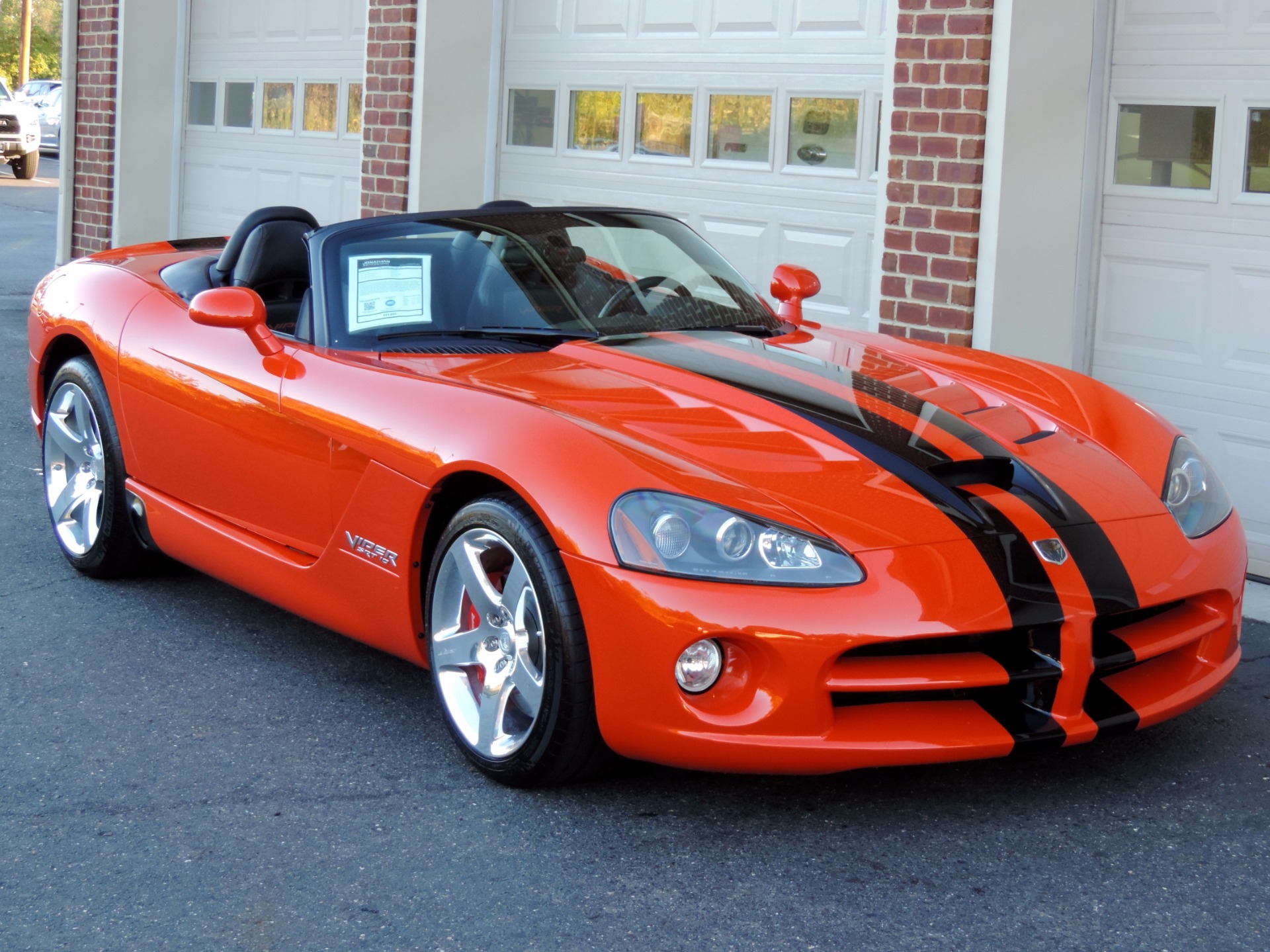 Sell New 2008 DODGE VIPER SRT 10 COUPE Only 337 Miles! VIPER ORANGE