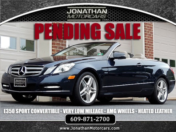 Used-2012-Mercedes-Benz-E-Class-E-350-Convertible-Sport